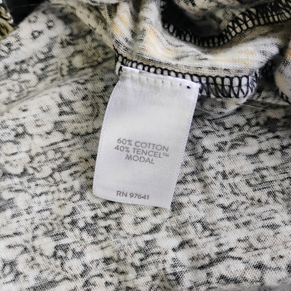 J Jill Ditsy Floral Blouse Womens Plus 3X Boho Bohemian Peasant Relaxed Flowy - Picture 9 of 13